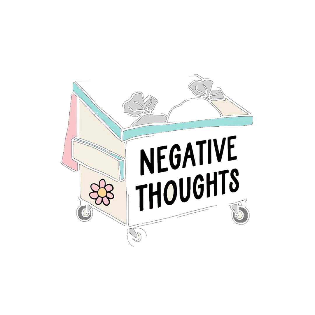 Negative Thoughts Sticker